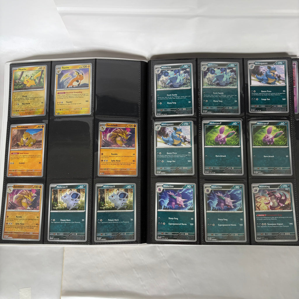 Pokémon 151 – 224/305 Kort | Original Pärm | 73,2% Komplett Master Set