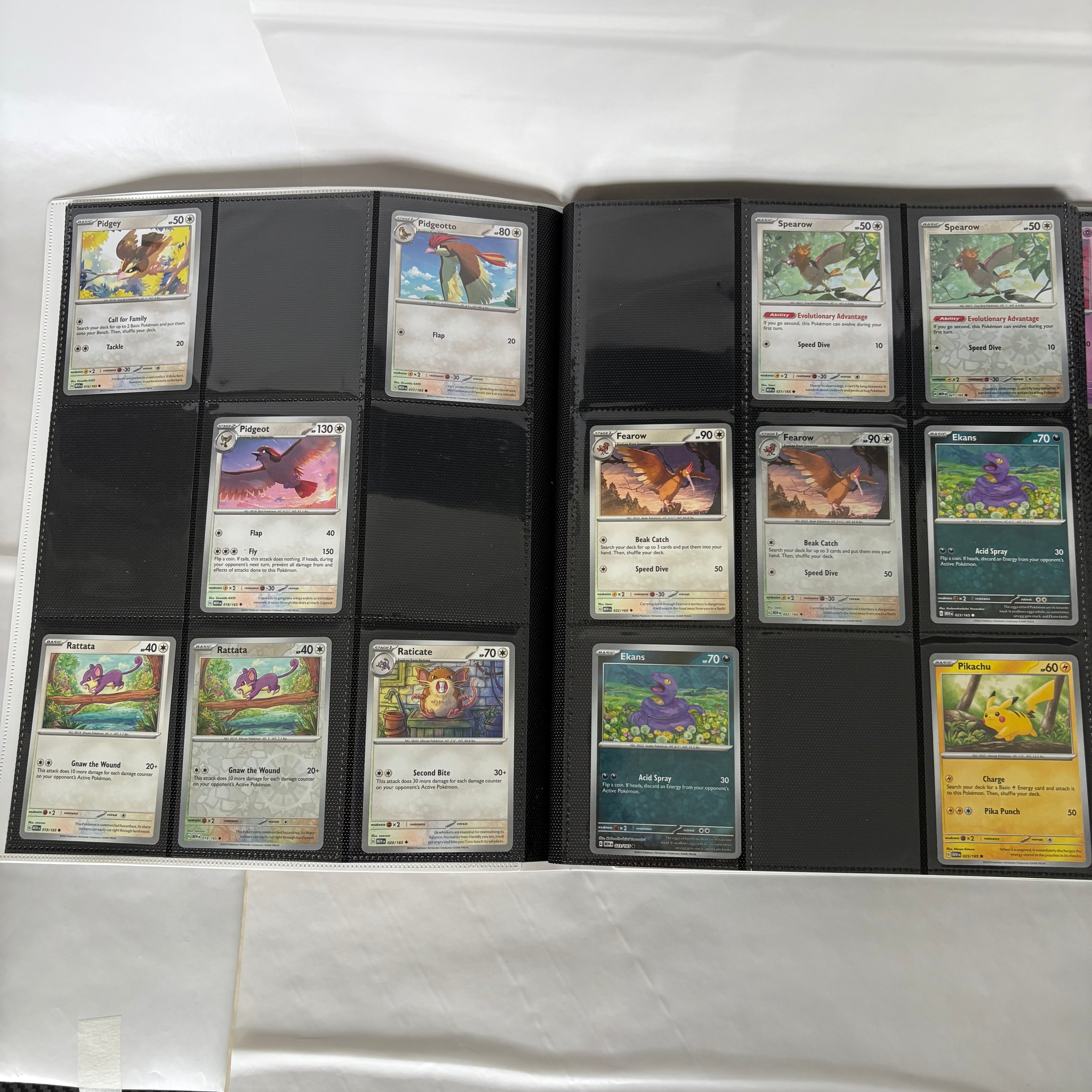 Pokémon 151 – 224/305 Kort | Original Pärm | 73,2% Komplett Master Set
