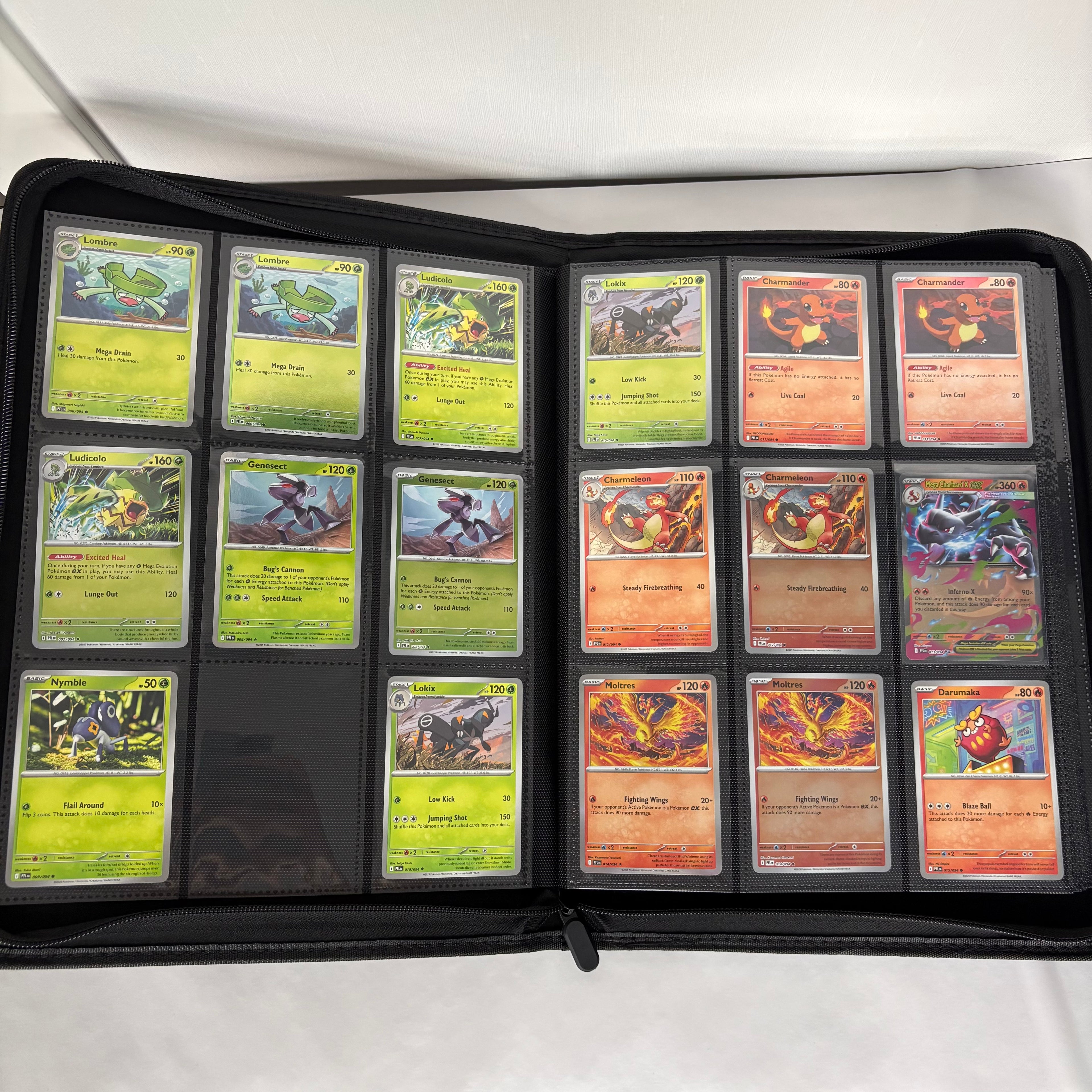 Phantasmal Flames – 92,1% Base Master Set - 164 Kort