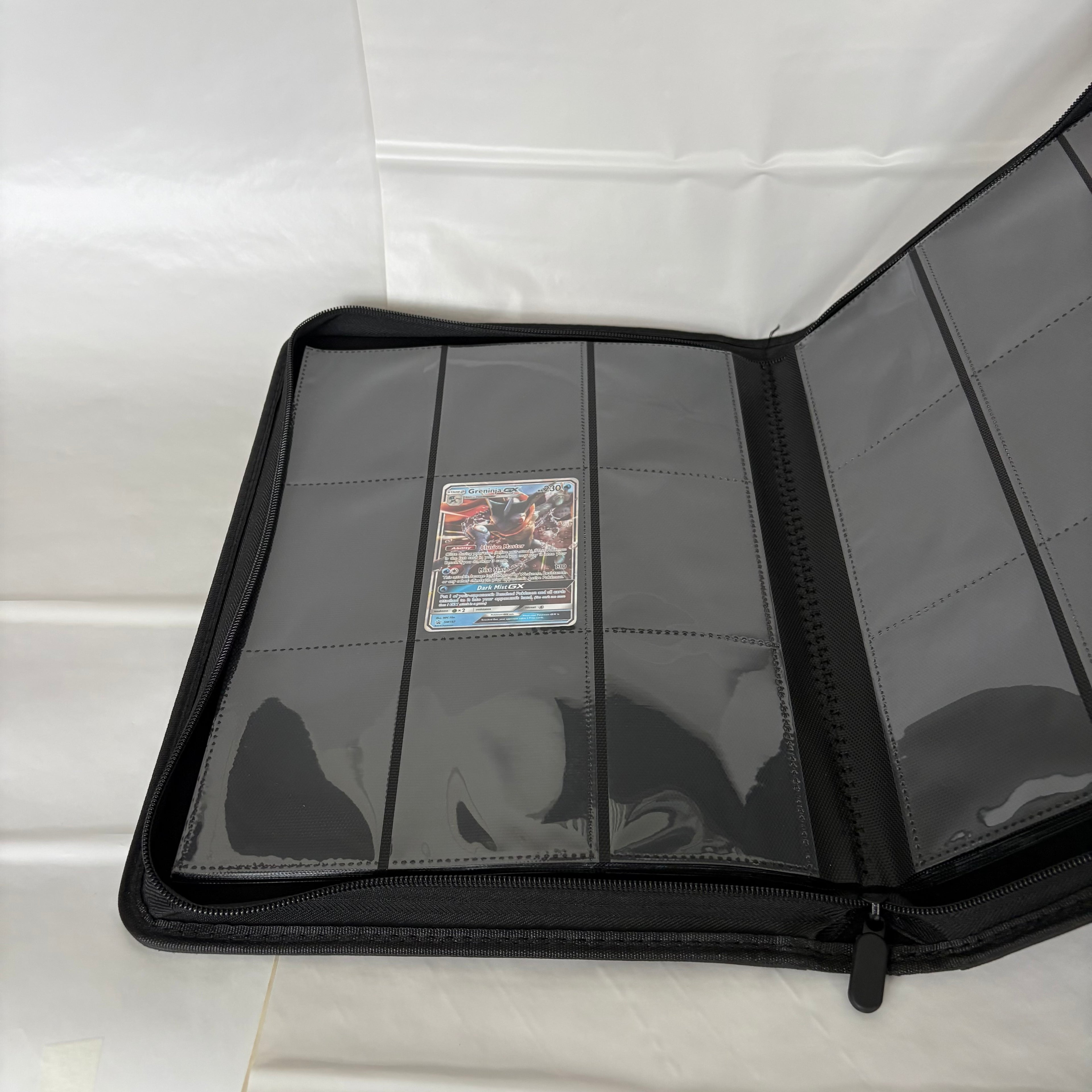 Pokémon Pärm 360 Fickor | Svart med Dragkedja | Binder