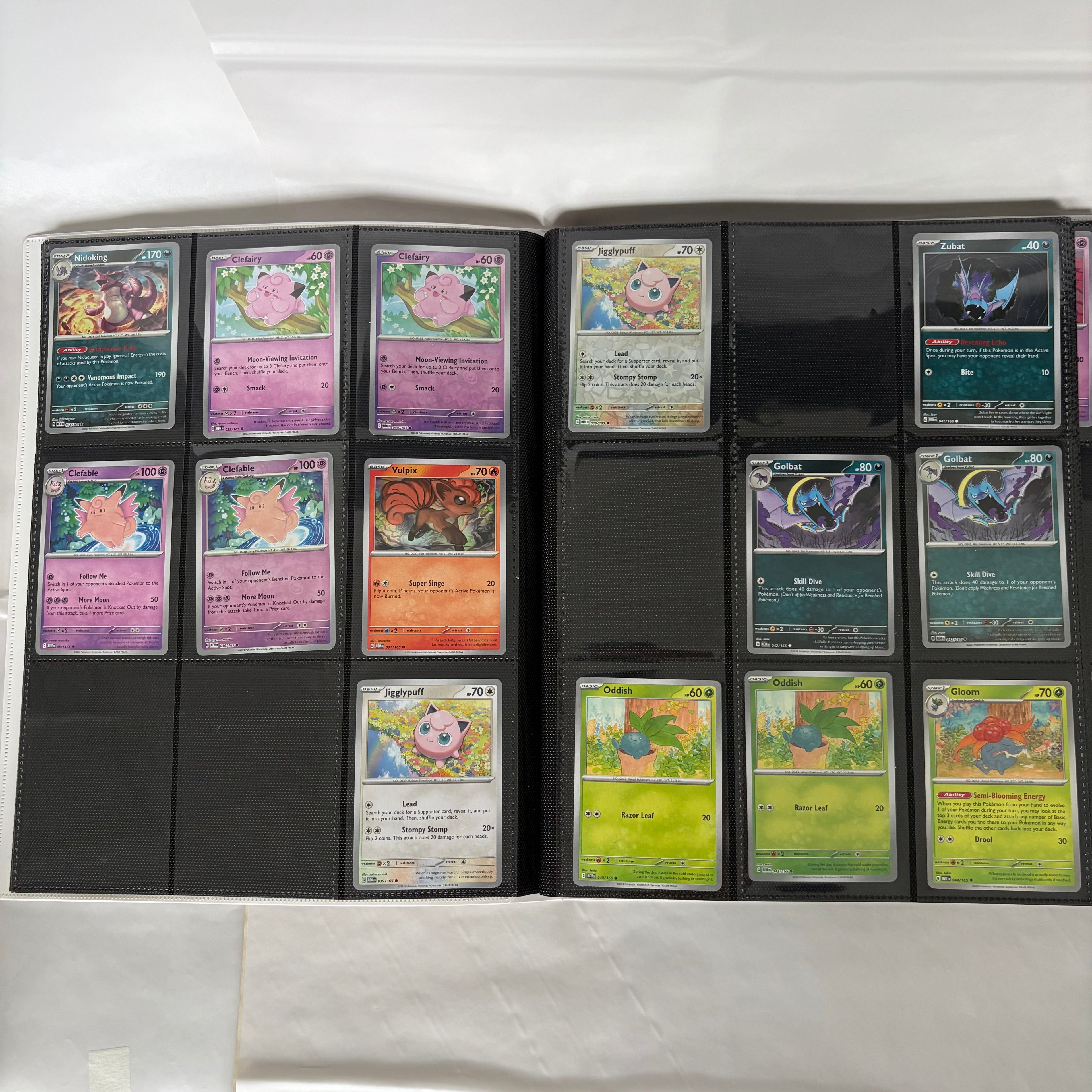Pokémon 151 – 224/305 Kort | Original Pärm | 73,2% Komplett Master Set