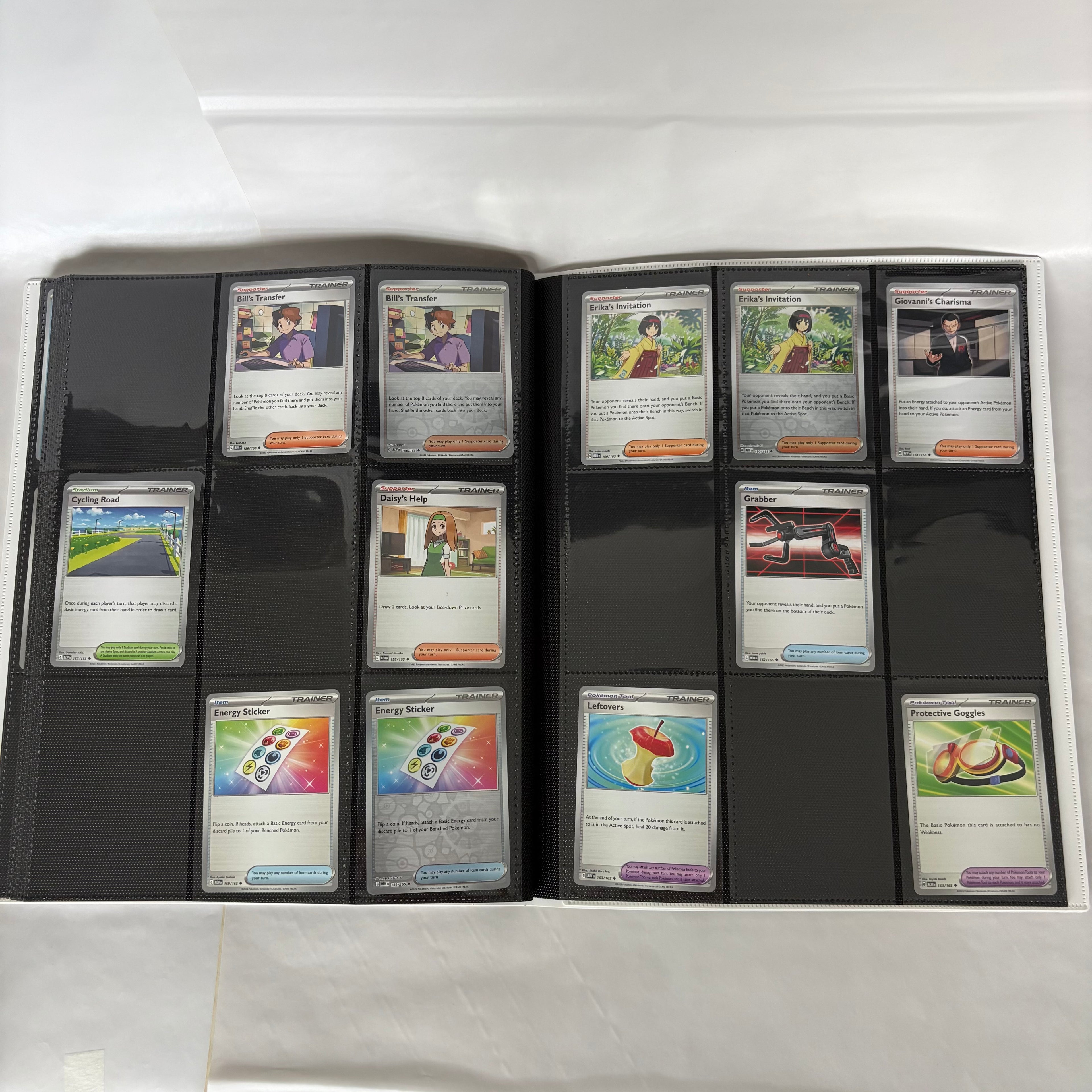 Pokémon 151 – 224/305 Kort | Original Pärm | 73,2% Komplett Master Set